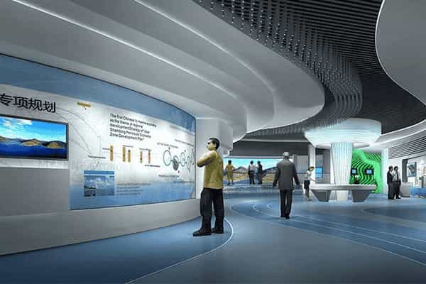 建筑裝飾展館展廳設(shè)計裝修